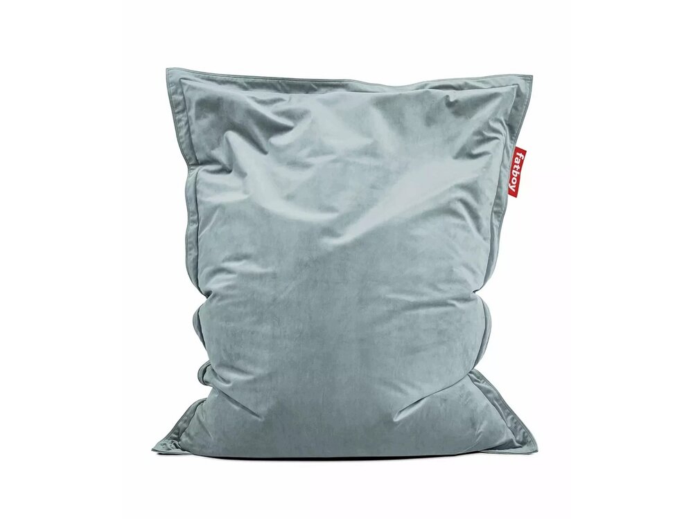 Fatboy sedací vak, samet, modrý
