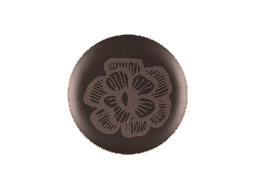 Servírovací tác Šárka, 30cm, hnědý