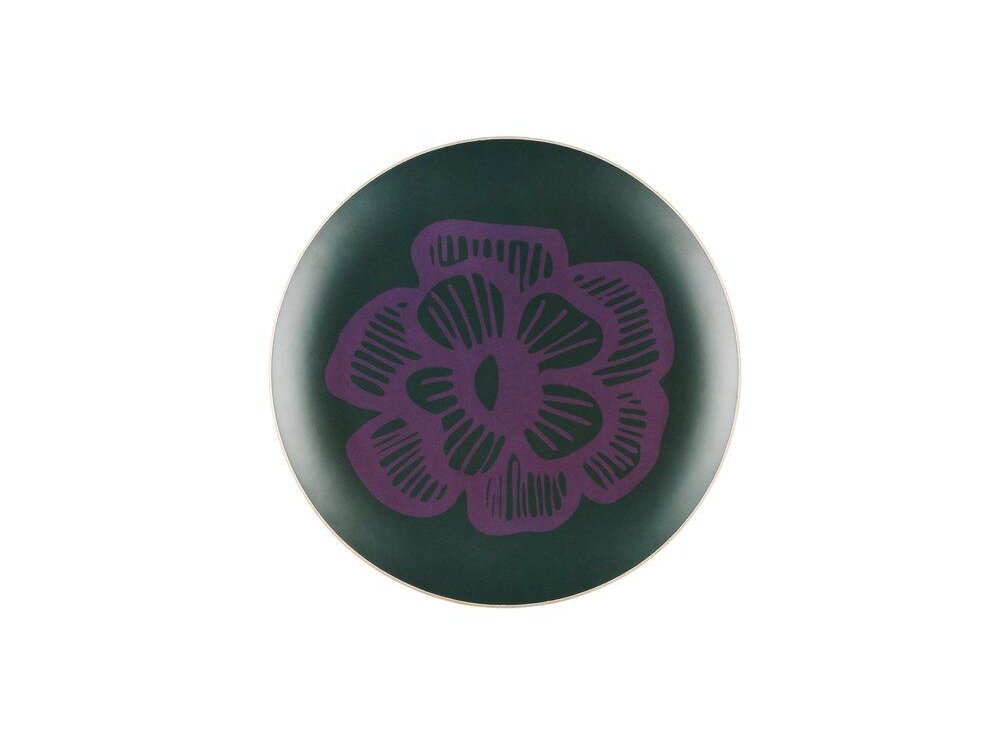 Servírovací tác Šárka, 30cm, zelený