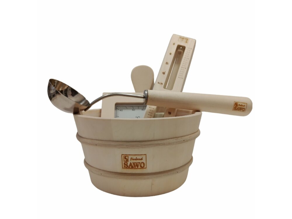 Základní sada do sauny v osikovém dřevě