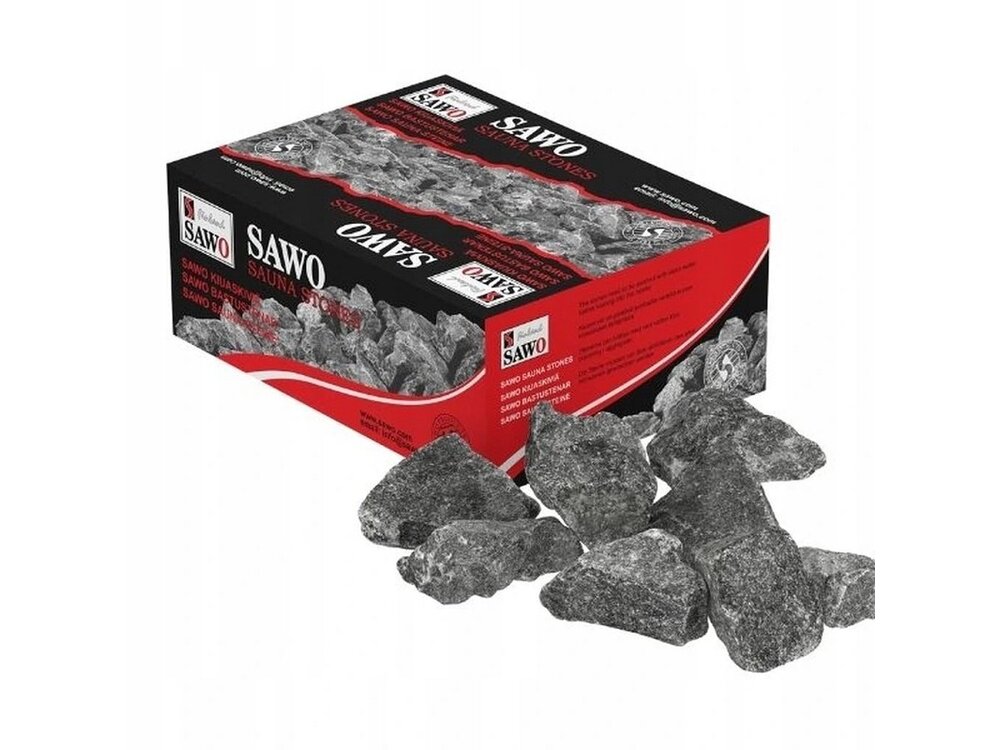 Saunové kameny Olivine Diabase, 20kg Saunové kameny Olivine Diabase, 20kg