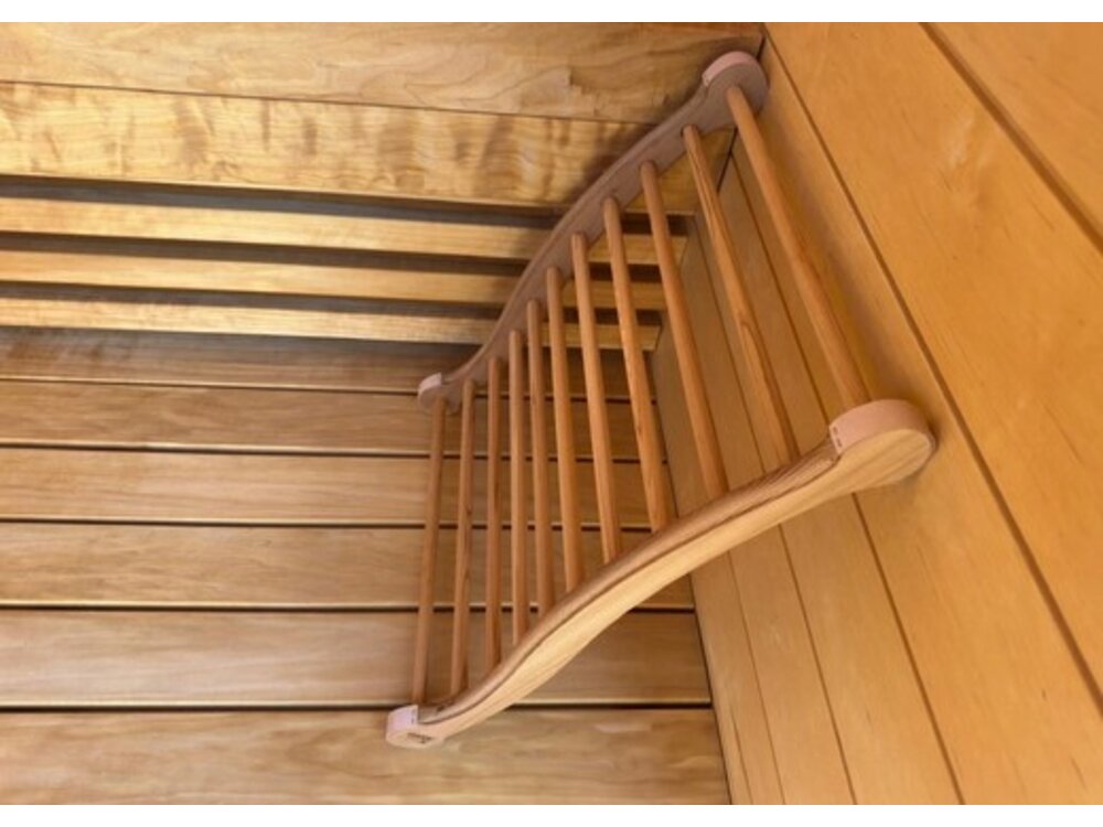 Dřevěná ergonomická opěrka zad, cedr Dřevěná ergonomická opěrka zad, cedr