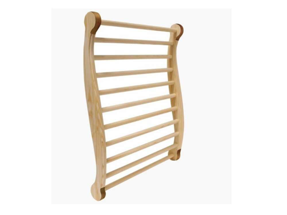 Dřevěná ergonomická opěrka zad, osika Dřevěná ergonomická opěrka zad, osika