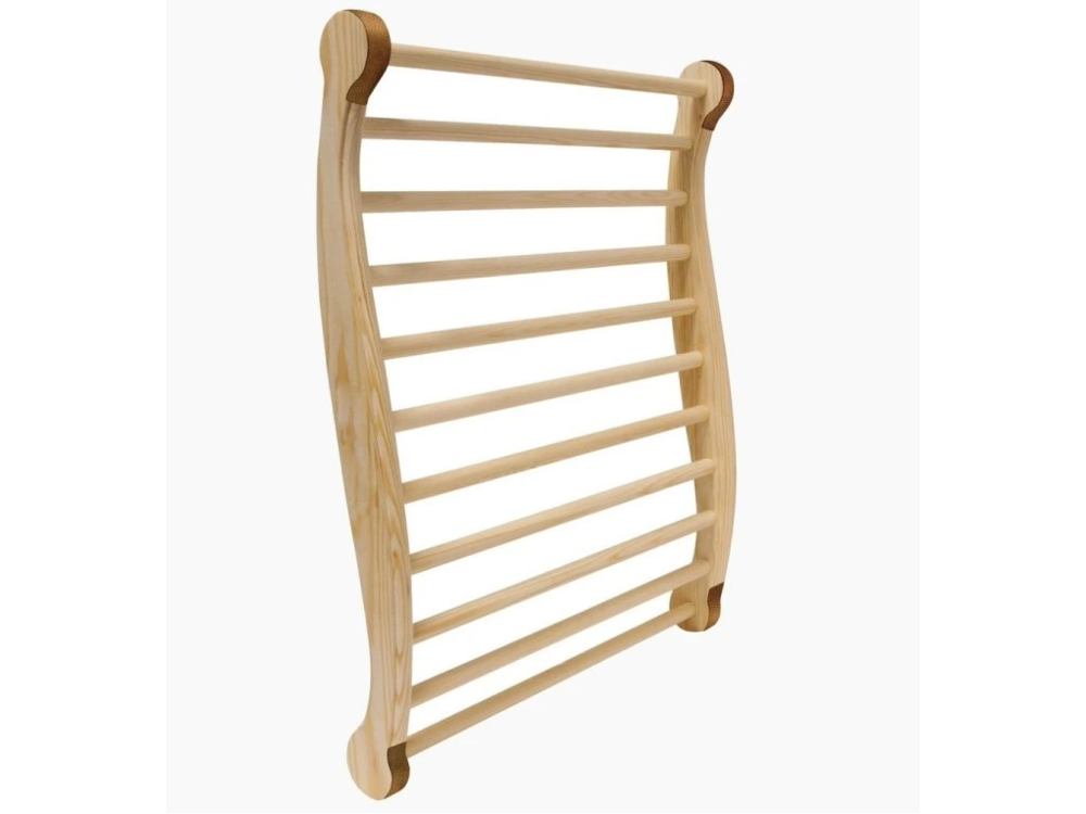Dřevěná ergonomická opěrka zad, borovice
