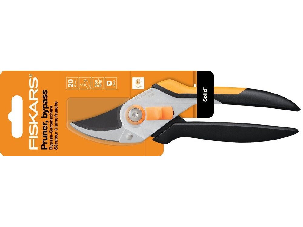Fiskars Zahradnické dvoučepelové nůžky Solid P331 Fiskars Zahradnické dvoučepelové nůžky Solid P331