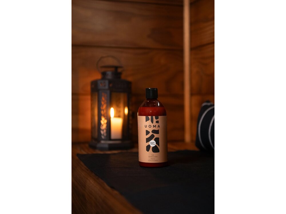 Saunová esence s vůni Terva, UOMA, 500 ml Saunová esence s vůni Terva, UOMA, 500 ml