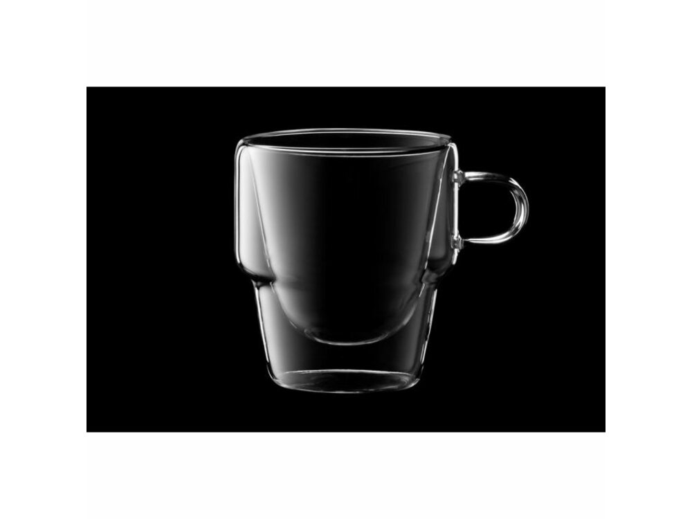 MAKU Hrnek skleněný dvouvrstvý 20 cl