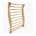 Dřevěná ergonomická opěrka zad, osika Dřevěná ergonomická opěrka zad, osika