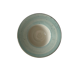 Servírovací talíř na těstoviny Kera, Ø23 cm - Rustic Seledyn