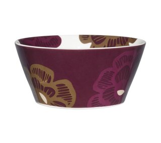 Keramická servírovací miska Šárka, Ø14 cm, fialová