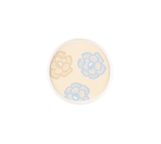 Keramický servírovací talíř Šárka, Ø20 cm, béžový