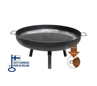 Muurikka ohniště COR-TEN, Ø 70 cm
