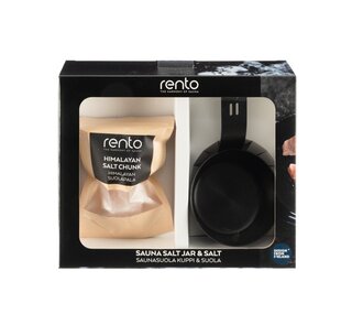 Rento dárková sada – nádoba se saunovou solí