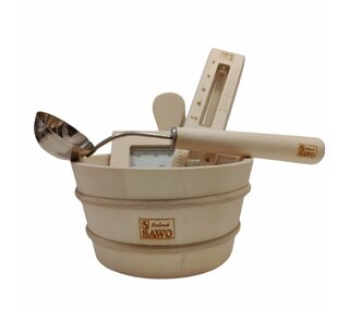 Základní sada do sauny v osikovém dřevě