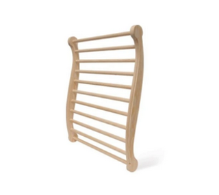 Dřevěná ergonomická opěrka zad, cedr