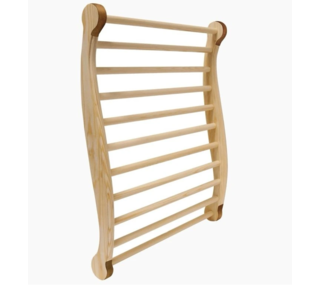 Dřevěná ergonomická opěrka zad, borovice